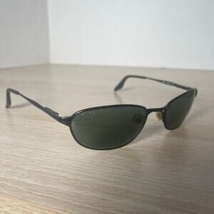 Ray-Ban RB3023 W2963 Sunglasses Matrix Neo Oval Black Metal Flex Hinge 55-00